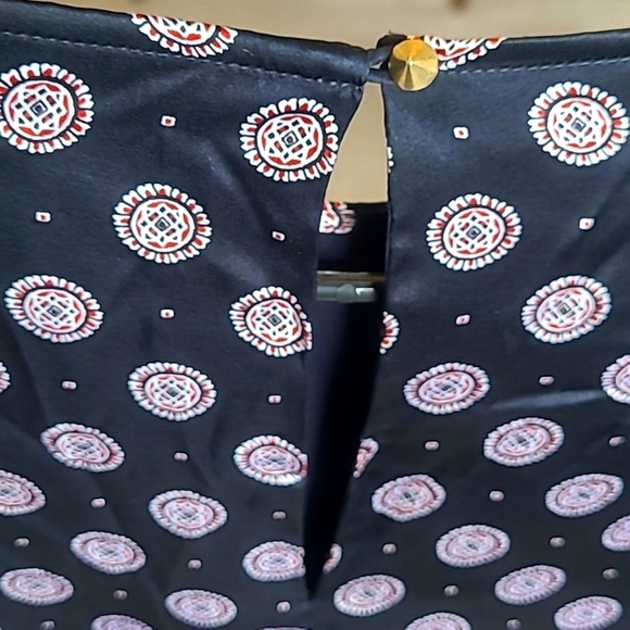 Banana Republic 100% Silk Navy Foulard Ruffle Mini Dress Women’s 0P Petite NWOT - Picture 15 of 17